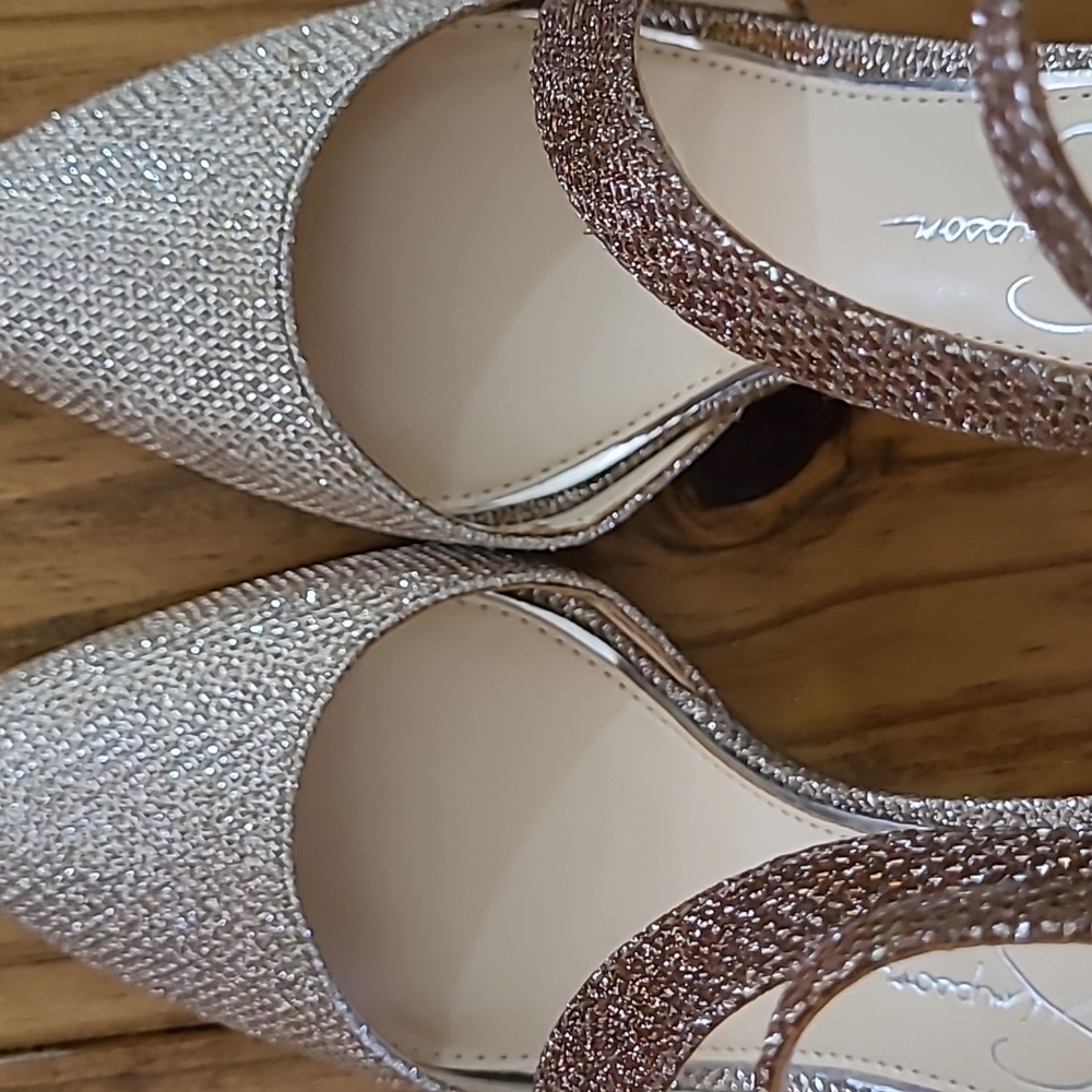 Jessica Simpson Sparkle Glitter Ombre Heels - Picture 14 of 15